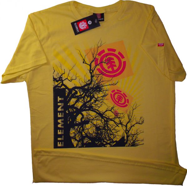 Camiseta Element "G" Amarelo PROMOÇÃO DE LANÇAMENTO DA LOJA